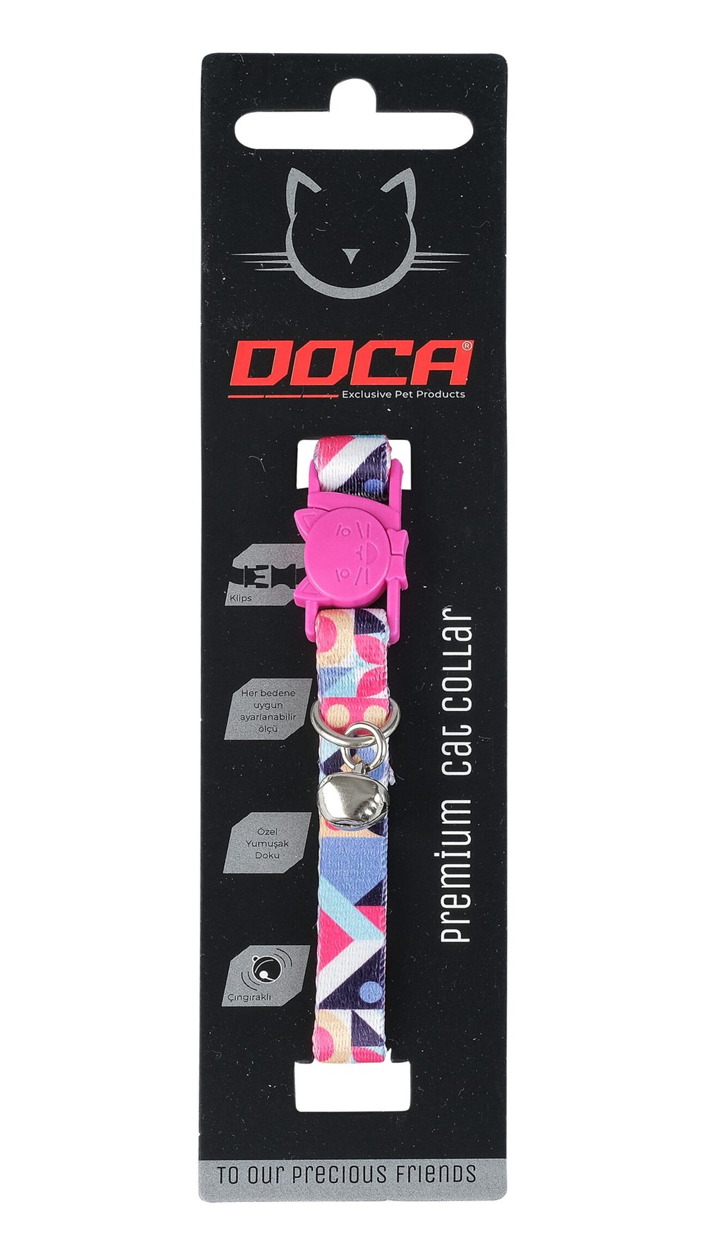 Doca Premium Kedi Boyun Tasması Kedi Tasması