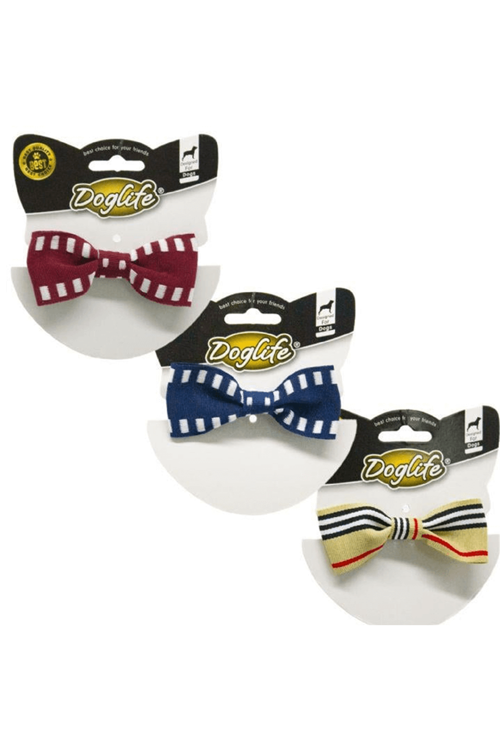 Doglife Köpekler İçin Boyun Tasması Papyonlu Ve Zilli 1 Adet Köpek Tasması