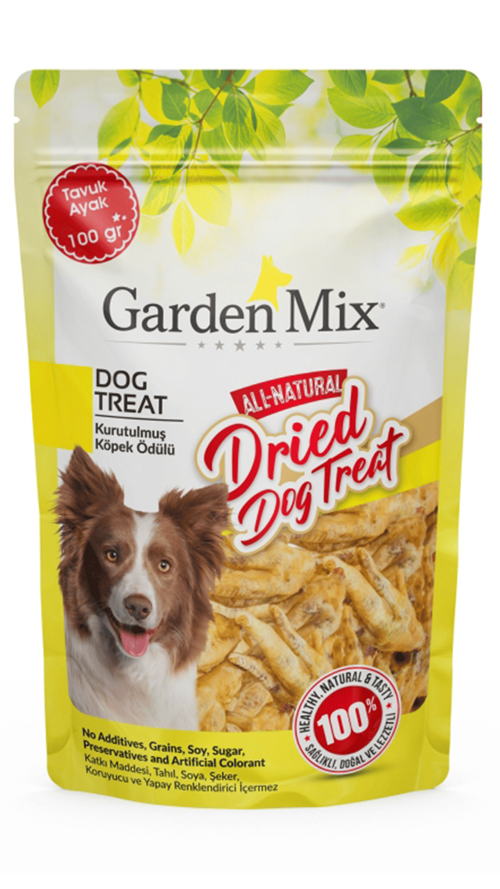 GARDEN MİX KURUTULMUŞ TAVUK AYAK 100 GR