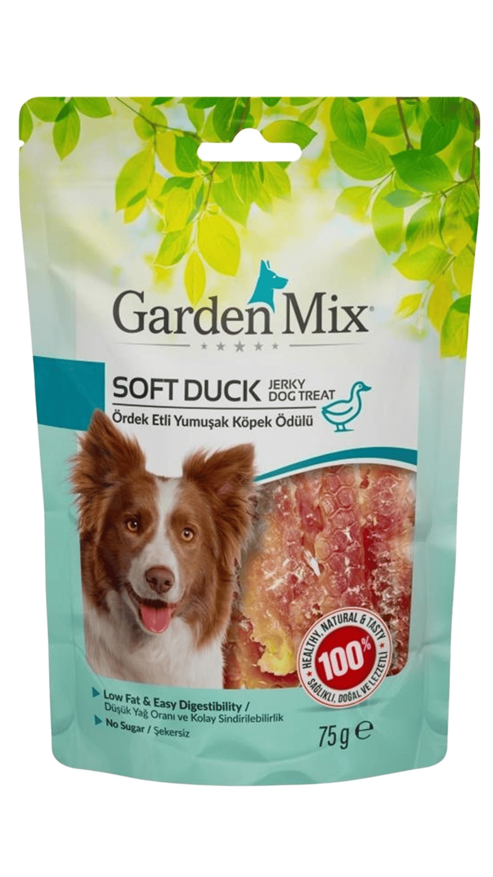GARDEN MİX ÖRDEK ETLİ YUMUŞAK KÖPEK ÖDÜLÜ 75 GR
