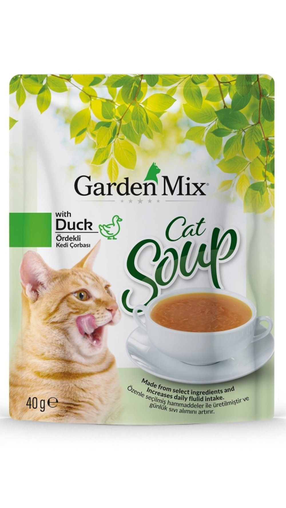 Garden Mix Ördekli Kedi Çorbası 40gr