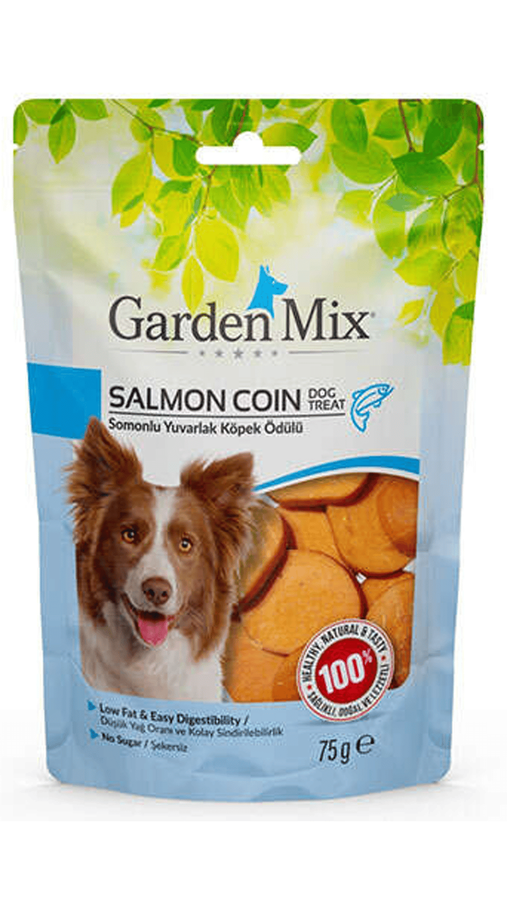 GARDEN MİX SOMONLU YUVARLAK KÖPEK ÖDÜLÜ 75 GR