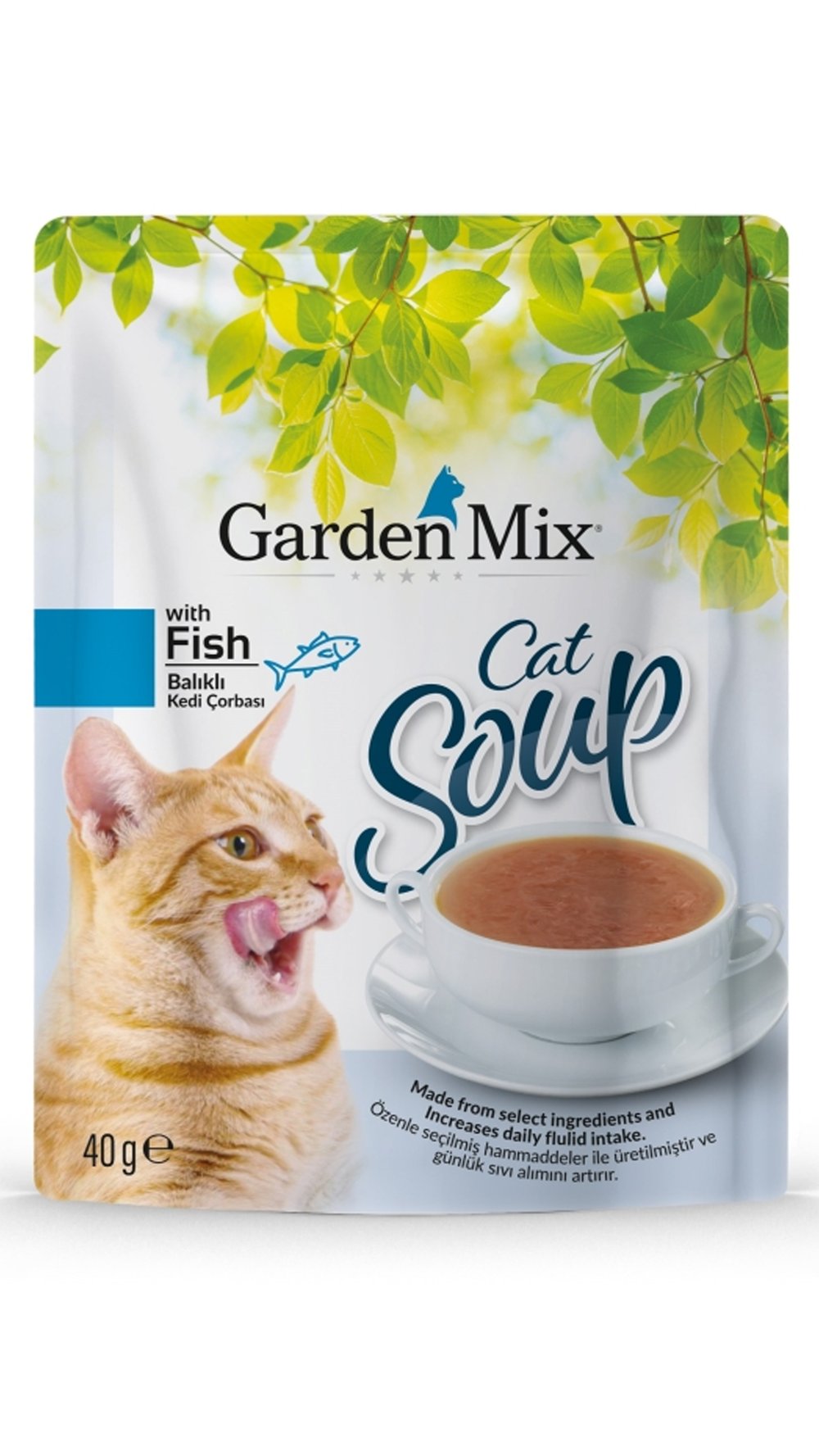 GARDENMİX BALIKLI KEDİ ÇORBASI 40GR