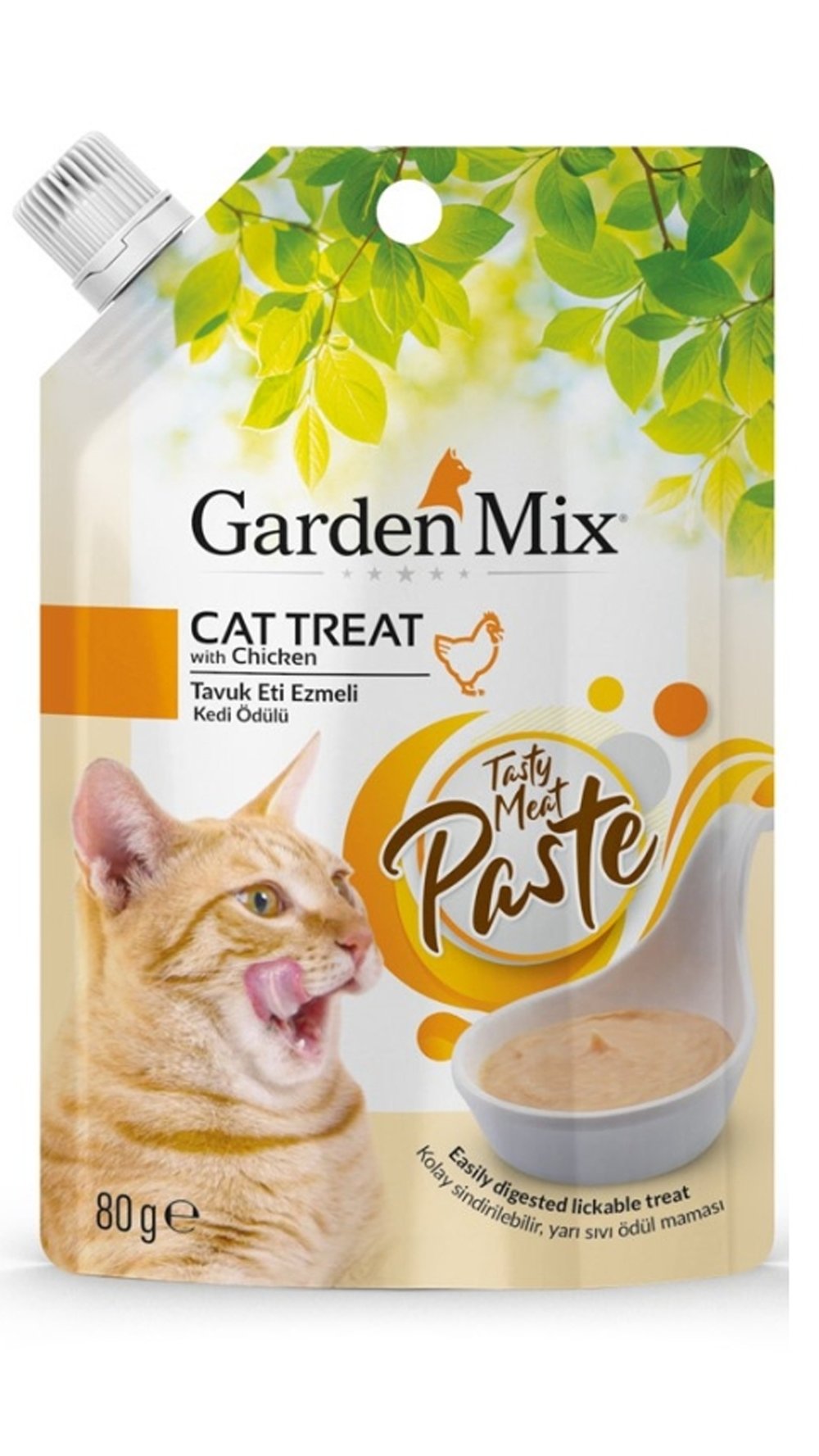 GARDENMİX TAVUK ETİ EZMELİ KEDİ ÖDÜLÜ 80GR