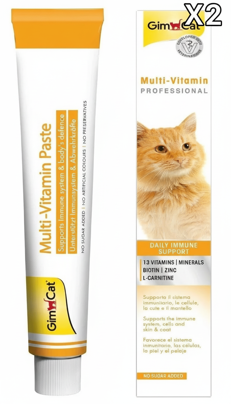 GIMCAT KEDİ MULTİ VİTAMİN 100 GR 2 Adet
