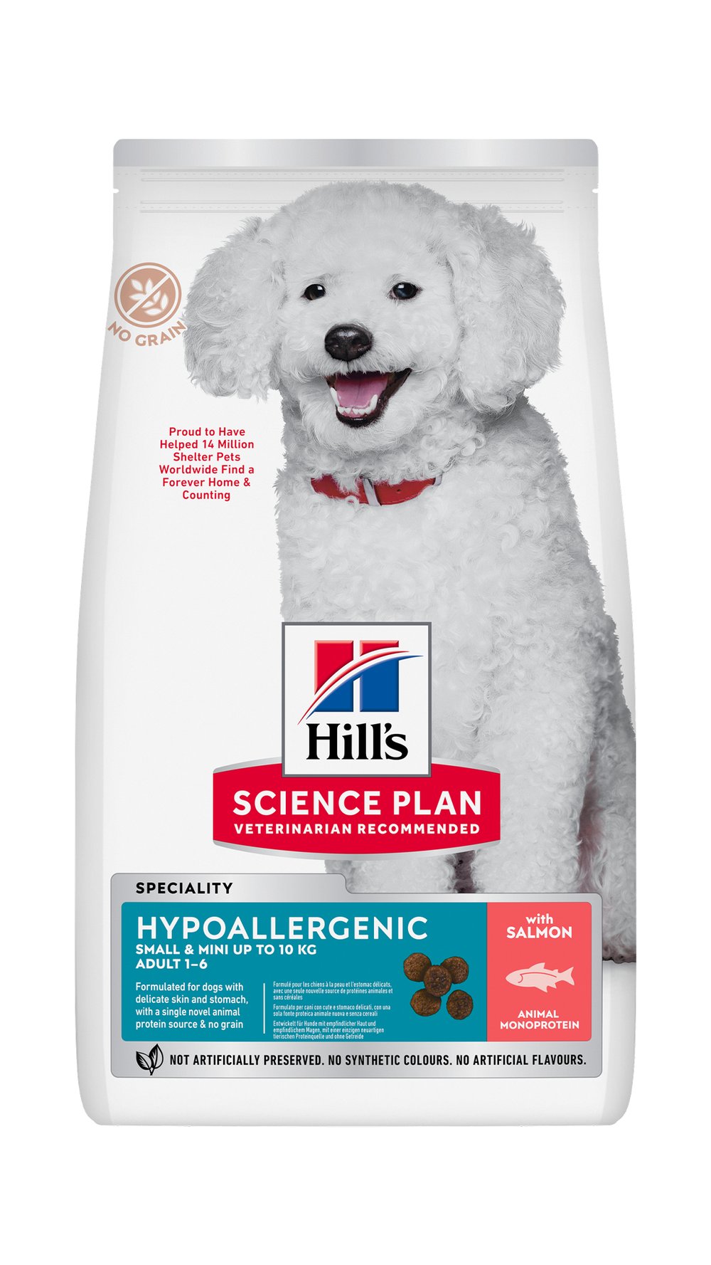 Hills SCIENCE PLAN Hypo-Allergenic Somonlu Küçük Irk Yetişkin Köpek Maması 1,5kg