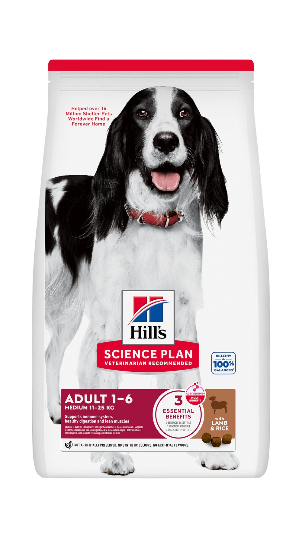 Hills SCIENCE PLAN Kuzulu Orta Irk Yetişkin Köpek Maması 2,5kg
