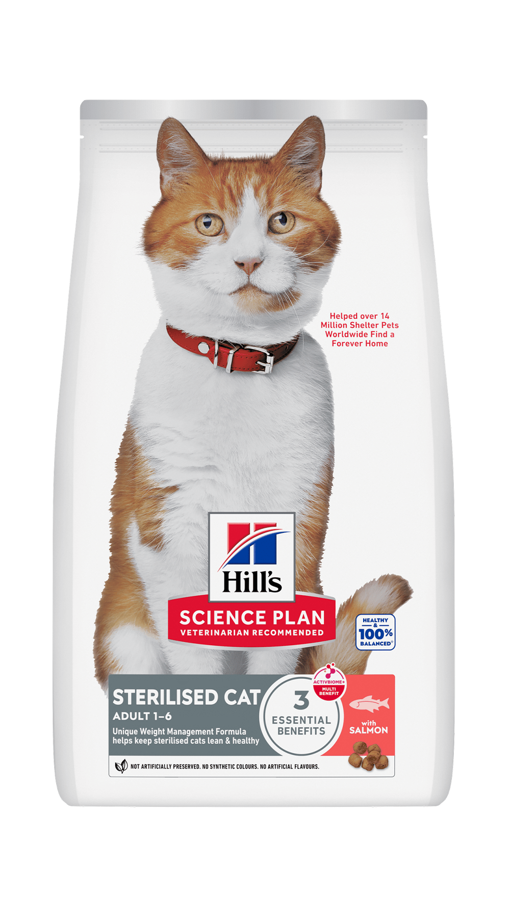 Hills SCIENCE PLAN Somonlu Kısırlaştırılmış Kedi Maması 1,5kg