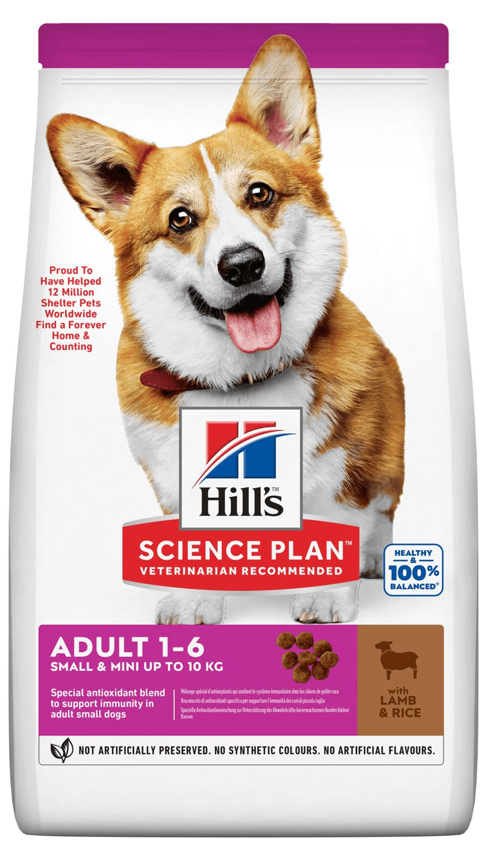 Hills Small & Mini Küçük Ve Minyatür Köpek Maması 1,5 Kg.Kuzulu