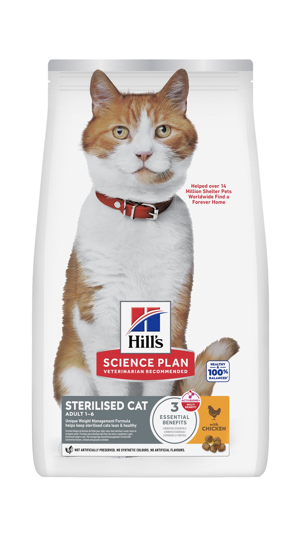 Hills Tavuklu Kısırlaştırılmış Kedi Maması 1,5kg
