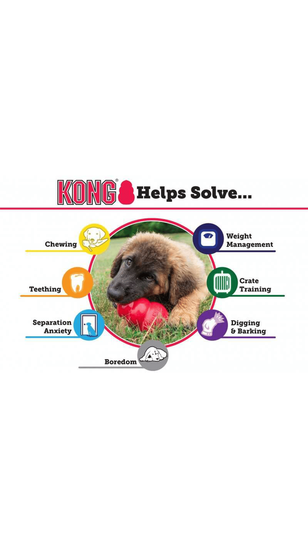 Kong Extreme Köpekler için Çok Amaçlı Isırma Oyuncağı M