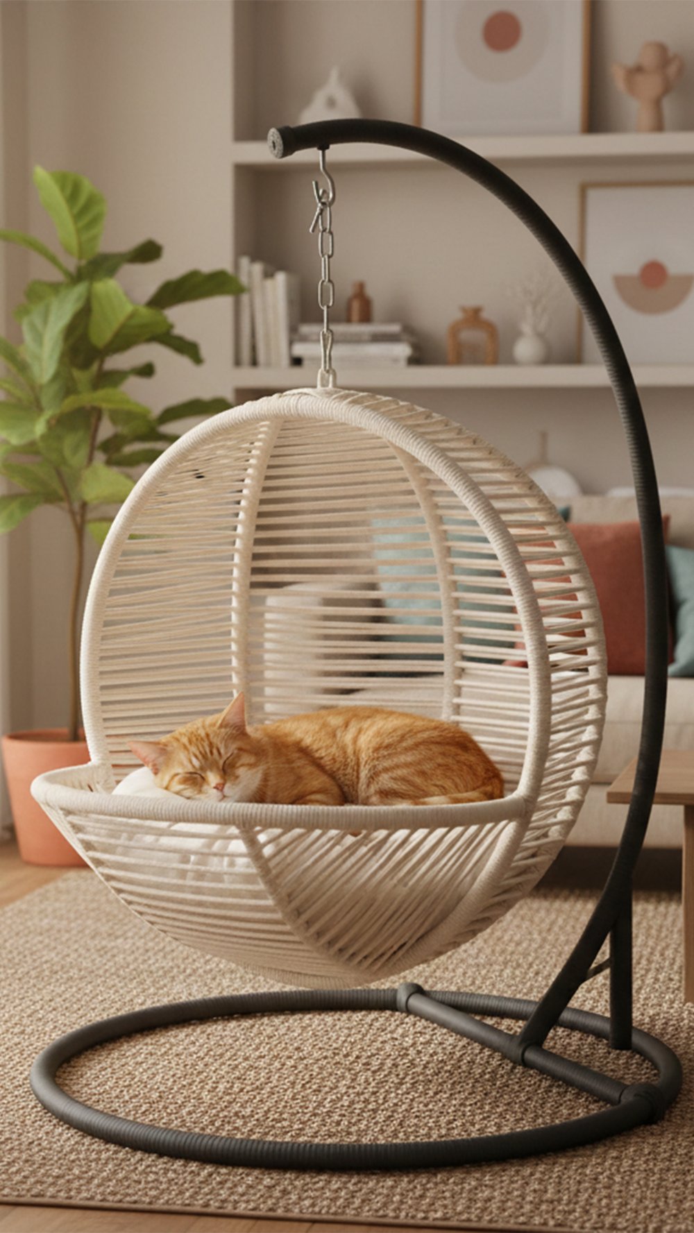 Lüxboy Kedi Yatağı Salıncak