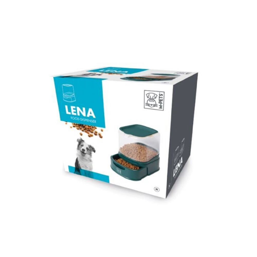 M-Pets Lena Kedi ve Köpek Mama Kabı Çekmeceli 3000ML 