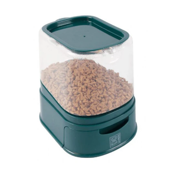 M-Pets Lena Kedi ve Köpek Mama Kabı Çekmeceli 3000ML 