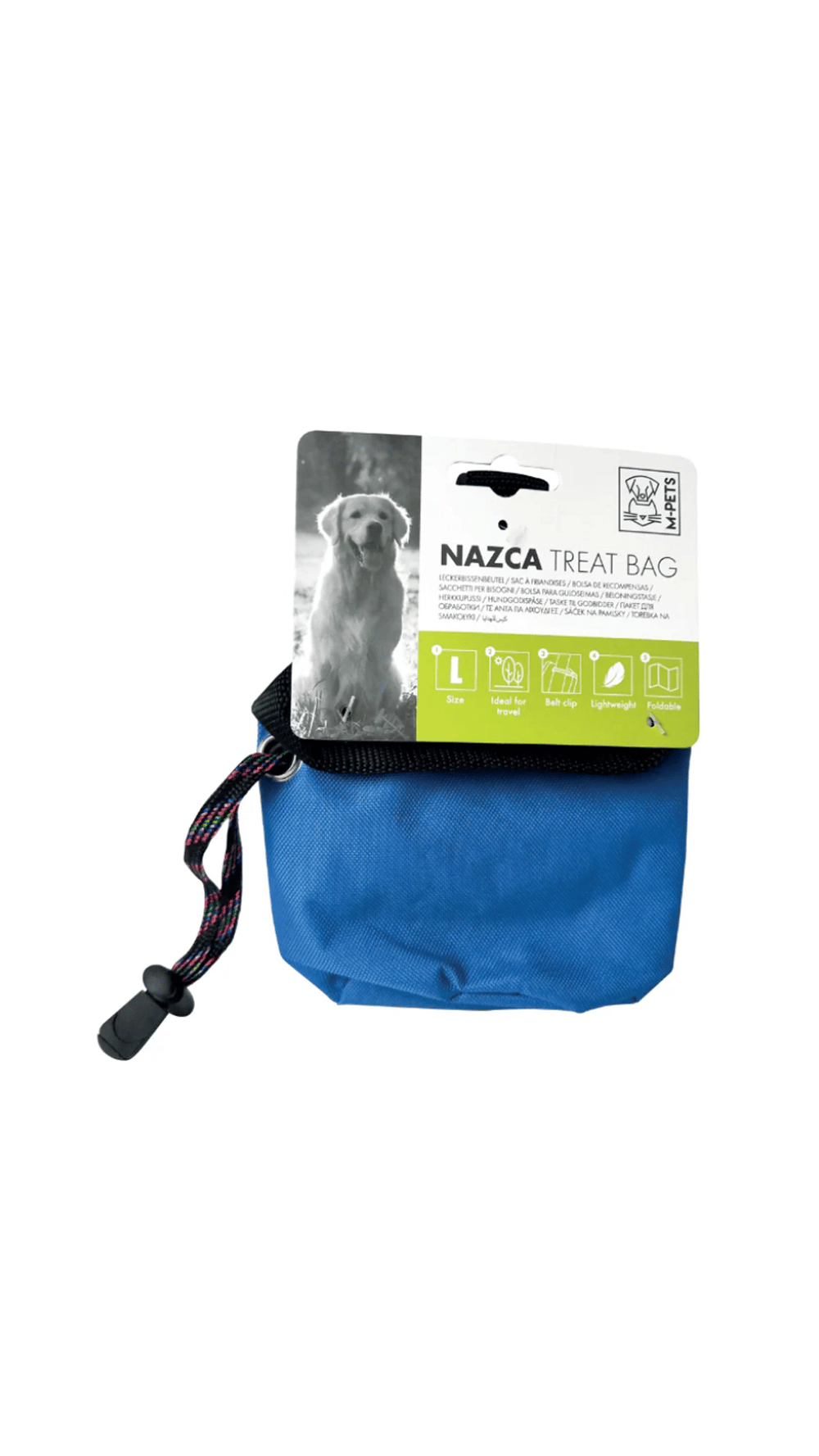 M-Pets Köpek Ödül Taşıma Çantası 500ml (Mavi)