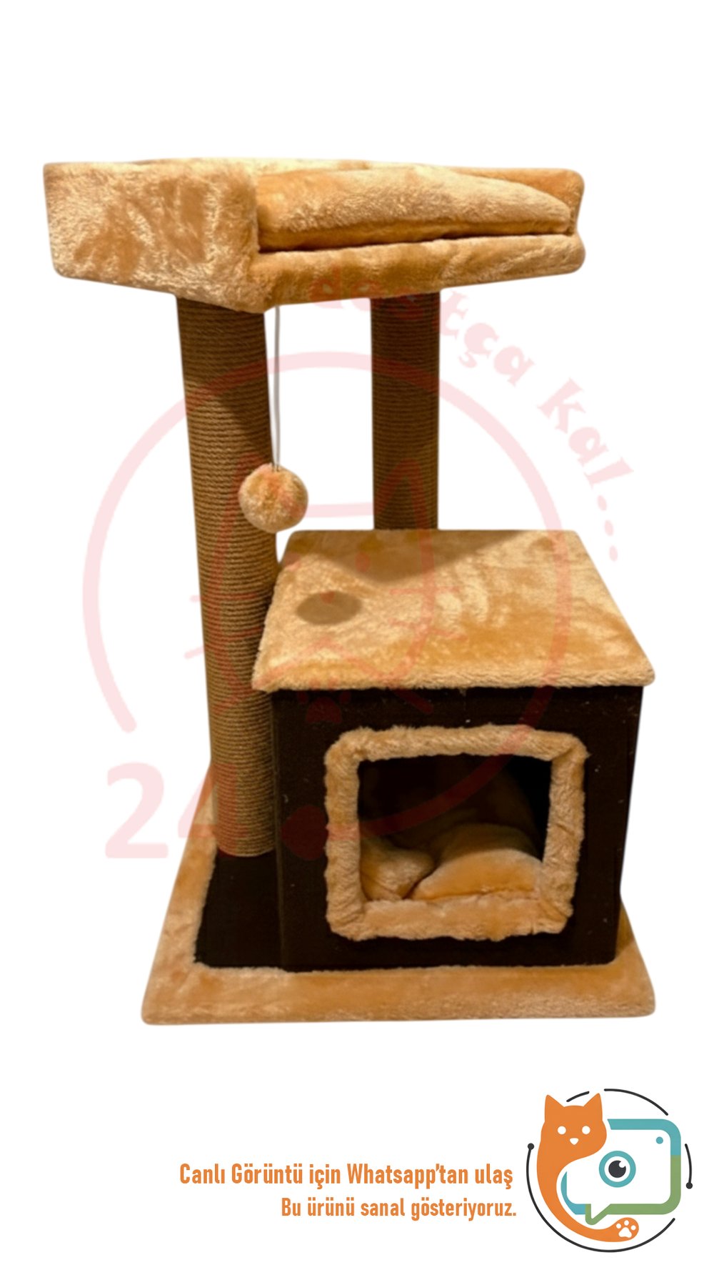 Expressmama Kedi Tırmalama Tahtası ve Kedi Evi