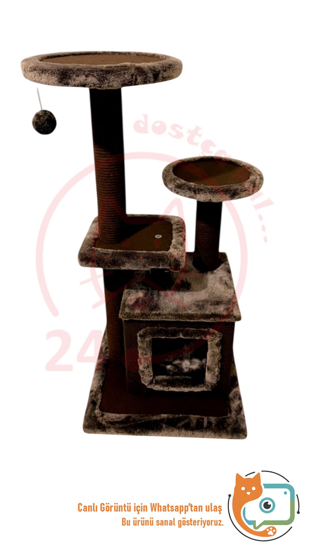 Expressmama Kedi Tırmalama Tahtası ve Kedi Evi