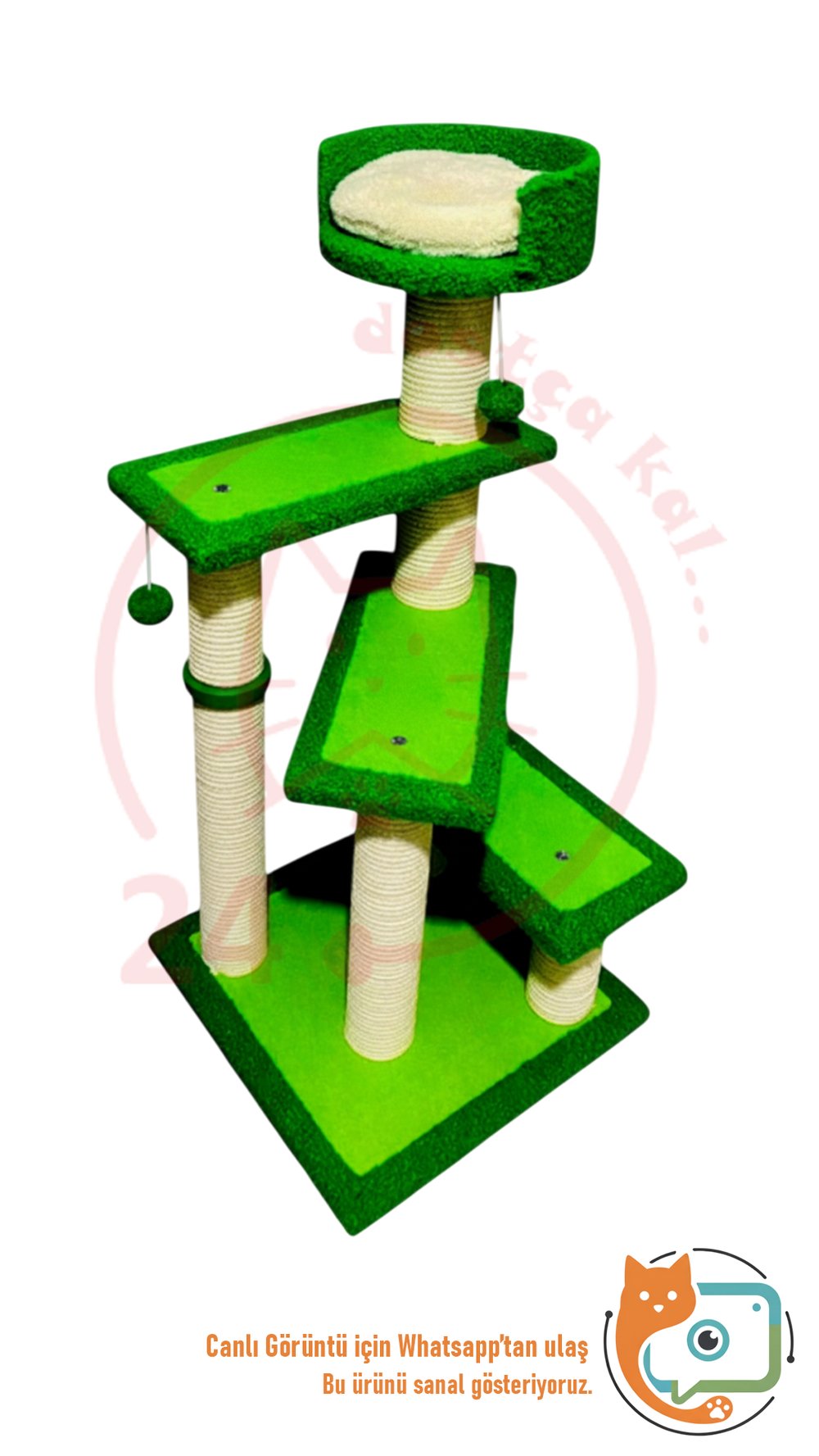 Expressmama Kedi Tırmalama Tahtası ve Kedi Evi