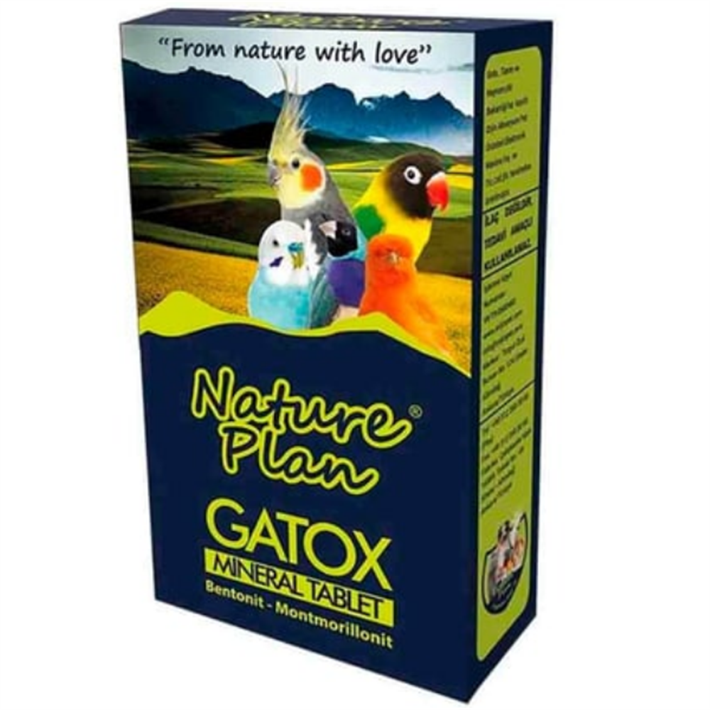 Nature Plan Kuşlar için Gatox Mineral Tablet 1 Adet