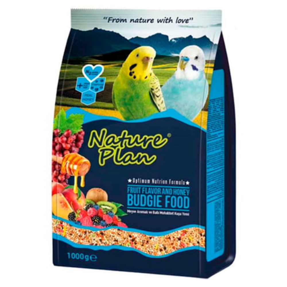 Nature Plan Premium Muhabbet Kuşu Yemi 1 Kg