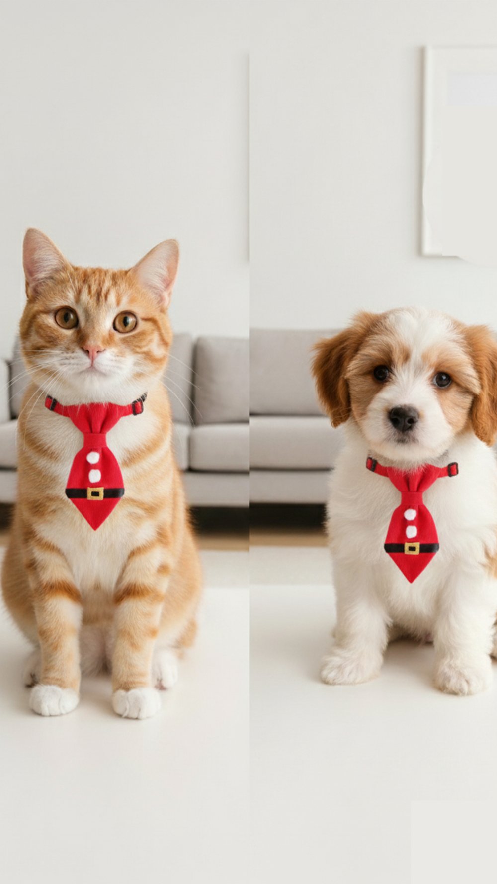 Kedi ve Köpek Noel Kravat Tasma Yılbaşı Kravat Tasma