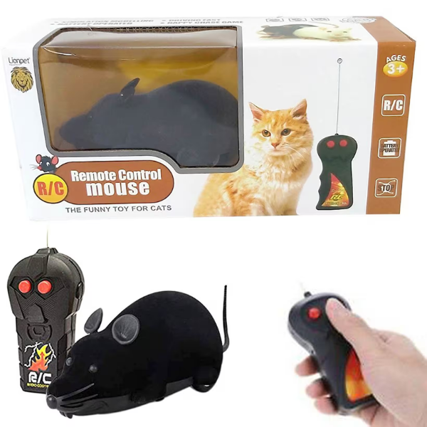 Nunbell Kediler İçin Kedi Oyuncağı Kumandalı Fare