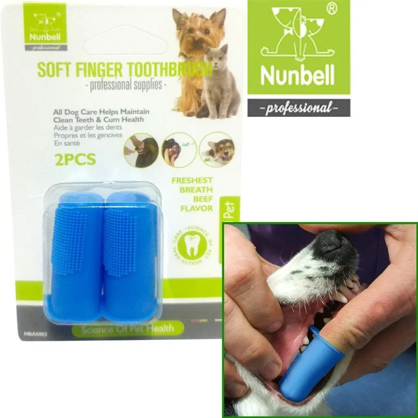 NUNBELL PARMAK DİŞ FIRÇASI 2 Lİ