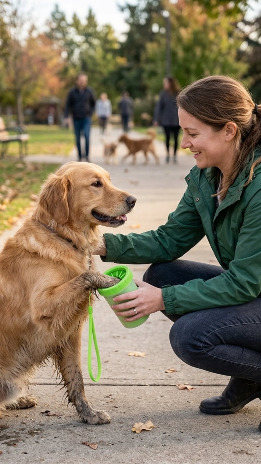 Nunbell Köpek Pati Temizleme Aparatı Küçük