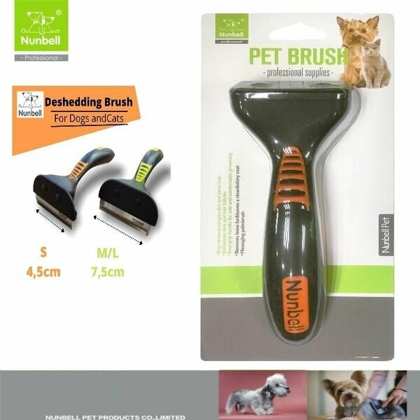 Nunbell Kedi ve Köpek Tüy Düzeltme Tarağı M