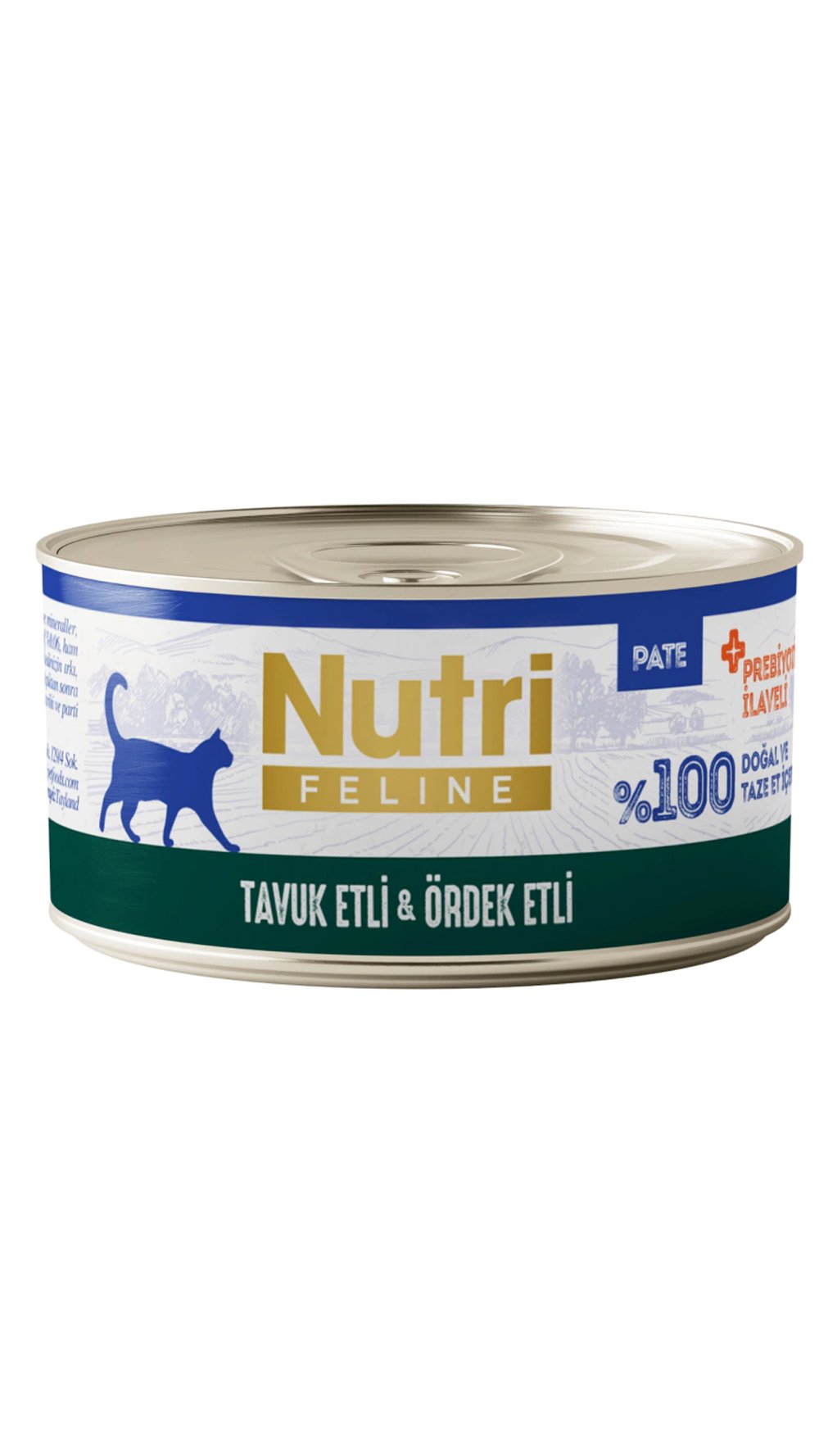 NUTRI FELİNE TAVUK ETLİ VE ÖRDEKLİ 70G