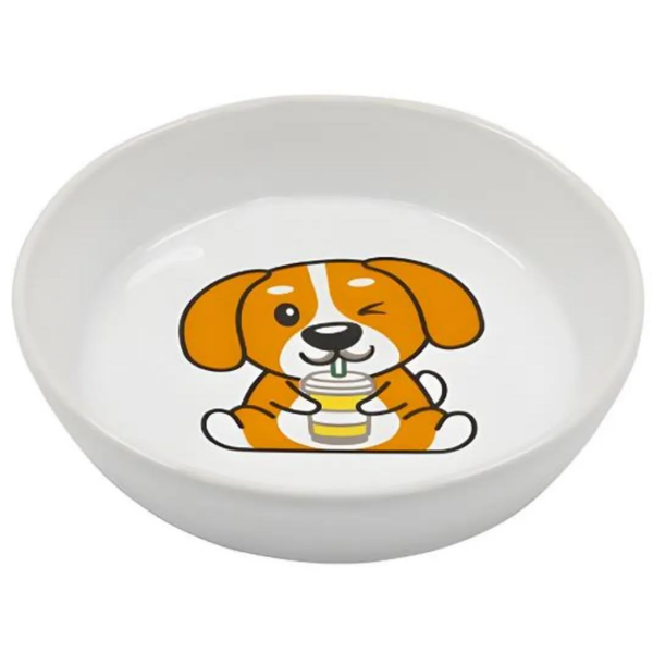 Ovisso Kedi ve Köpek Seramik Mama Kabı 