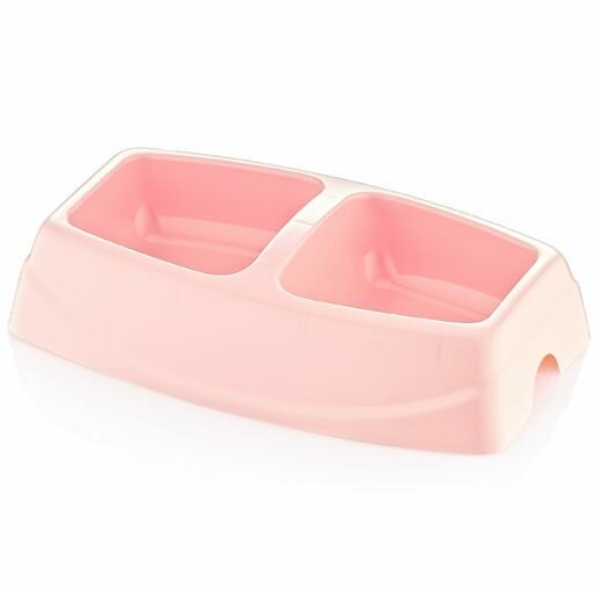 Ovisso Küçük 2li Kedi ve Köpek Mama Kabı