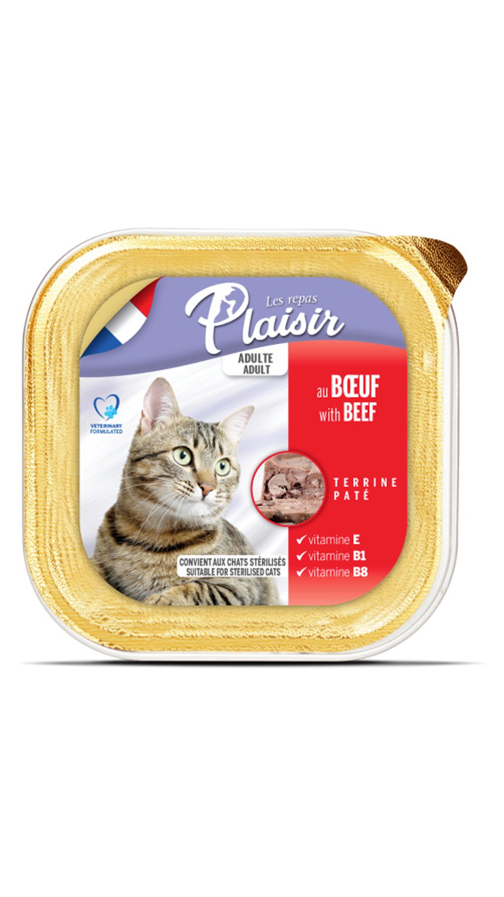 PLAİSİR Pate with Beef 100G