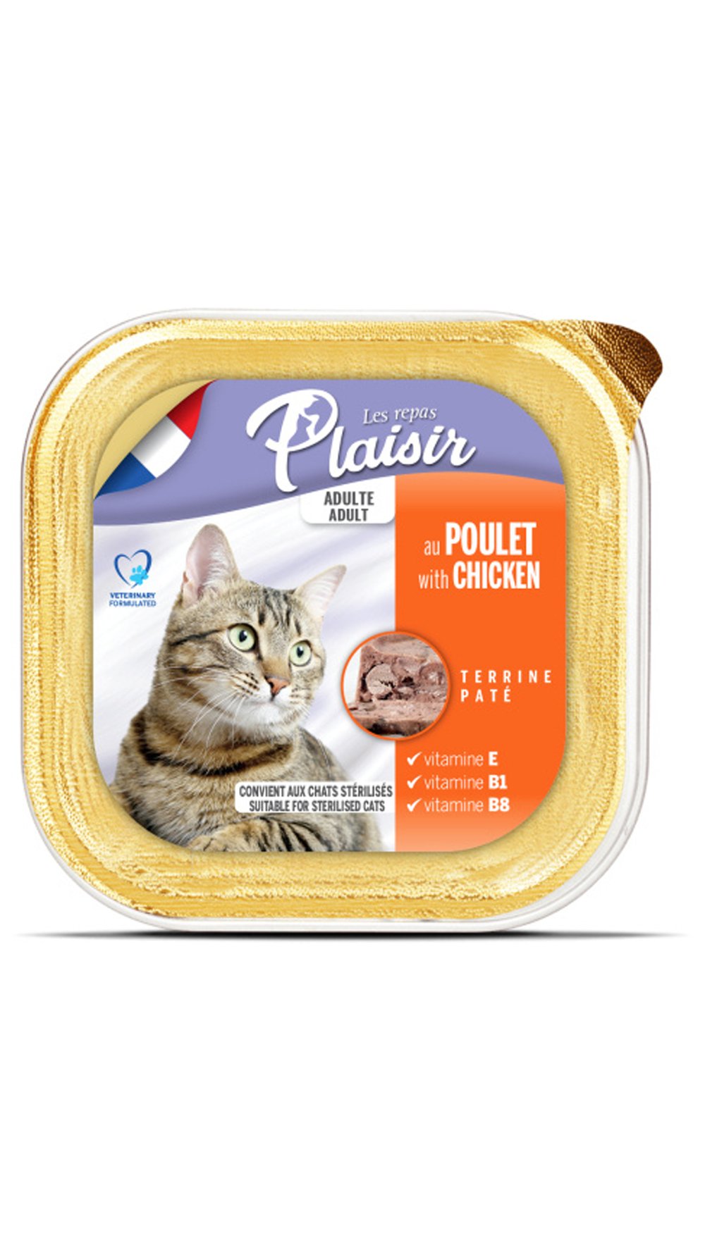 PLAİSİR Pate with Chicken 100G