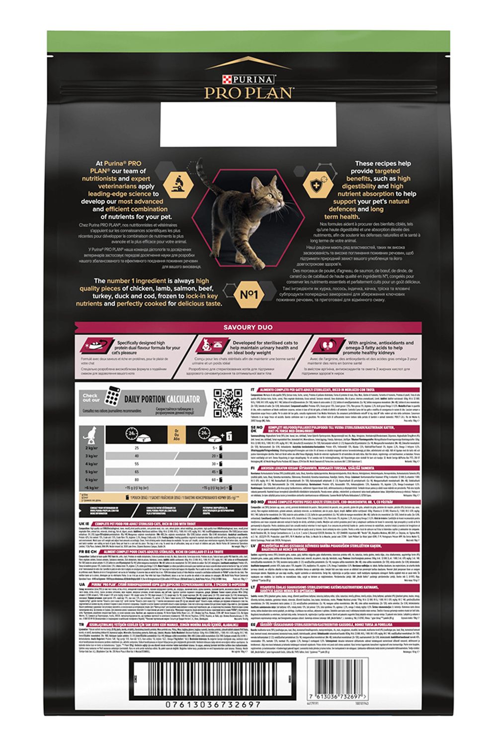 Pro Plan Morina ve Okyanus Balıklı Kısırlaştırılmış Kedi Maması 10kg