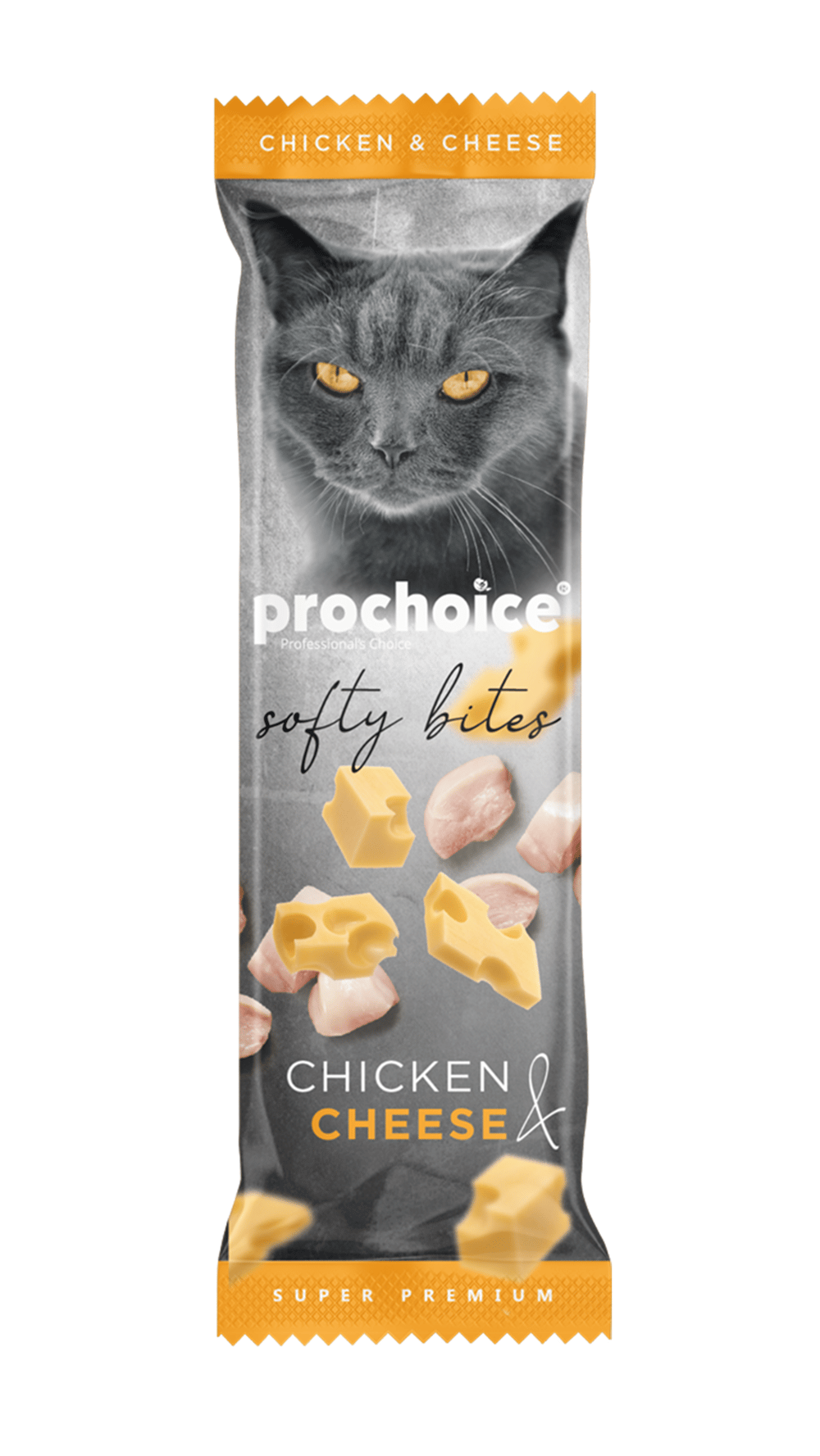 ProChoice Softy Bites Tavuklu ve Peynirli Yumuşak Kedi Ödül Maması 10gr