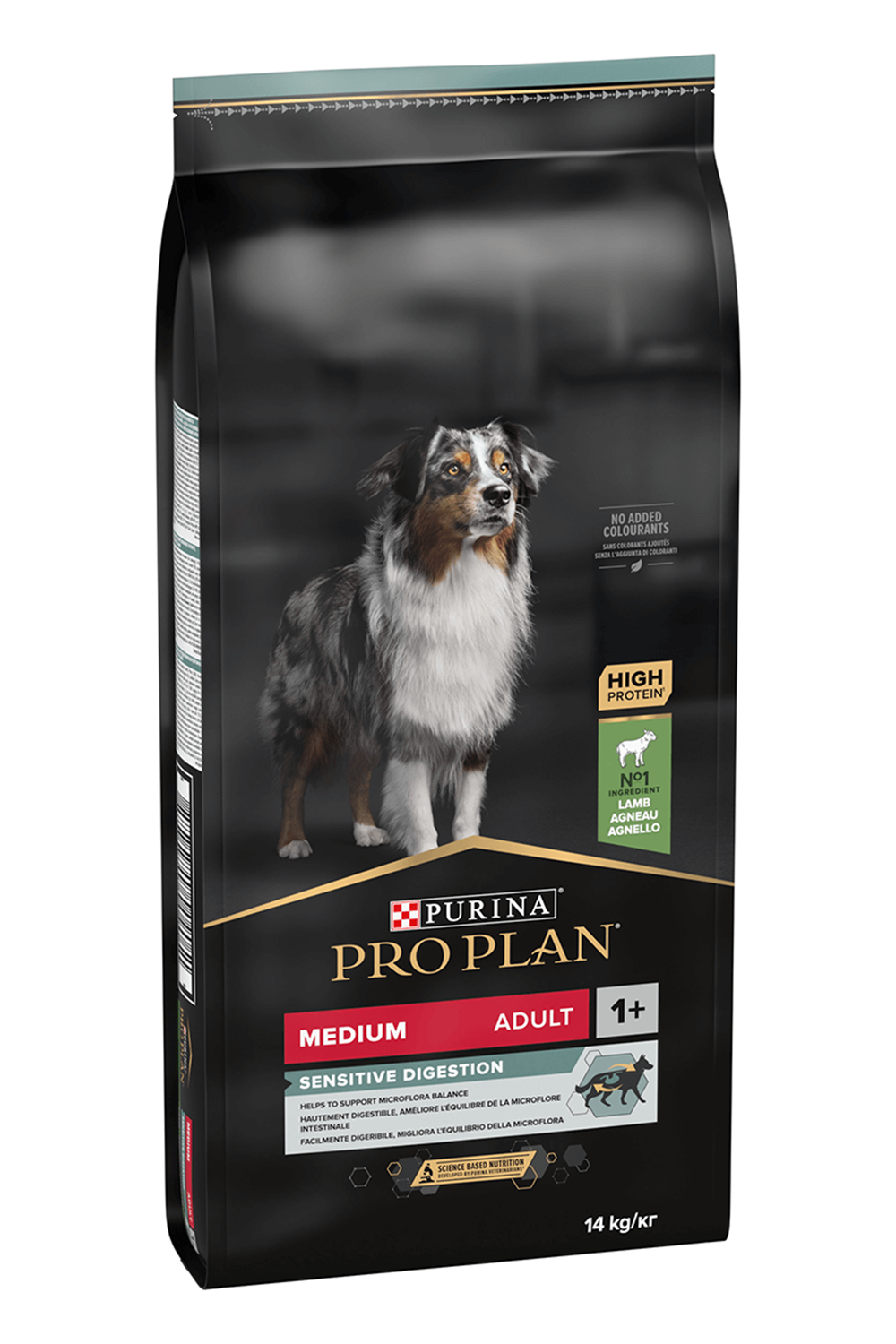 Proplan Sensitive Digestion Kuzulu ve Pirinçli Orta Irk Yetişkin Köpek Maması 14 kg
