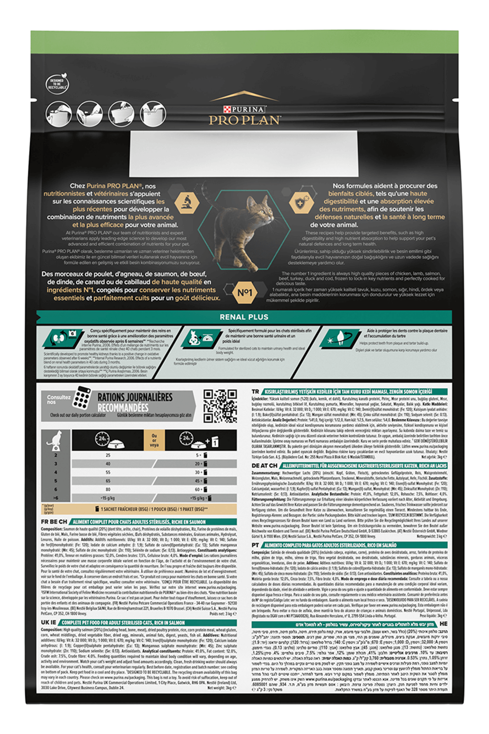 Proplan Sterilised Somonlu Kısır Kedi Maması 10 kg