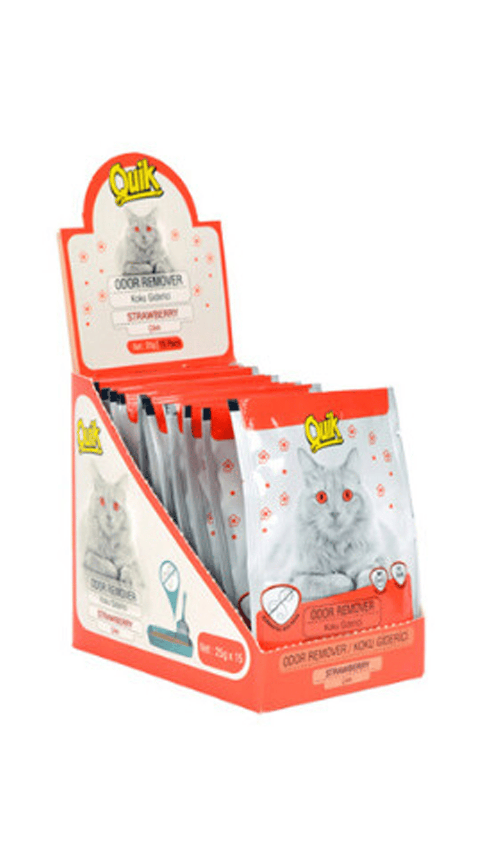 QUİK KOKU GİDERİCİ ÇİLEK KOKULU 25 G