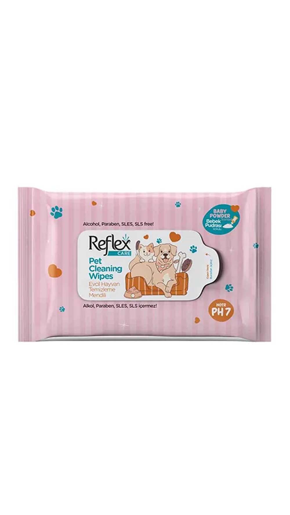 REFLEX CARE EVCİL HAYVANLAR İÇİN HAVLU 10 LU