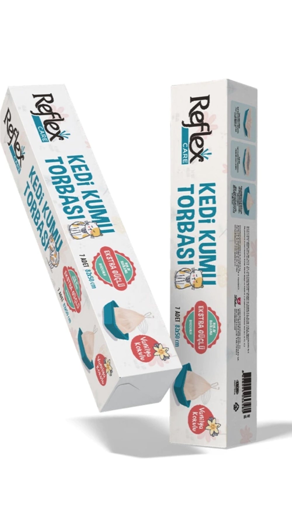 Reflex Care Vanilya Kokulu Kedi Kumu Torbası 82x50cm (7'li)