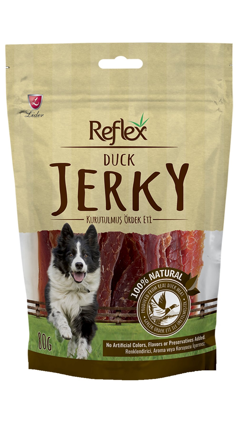 Reflex Ördekli Fileto Köpek ödülü 80 Gr
