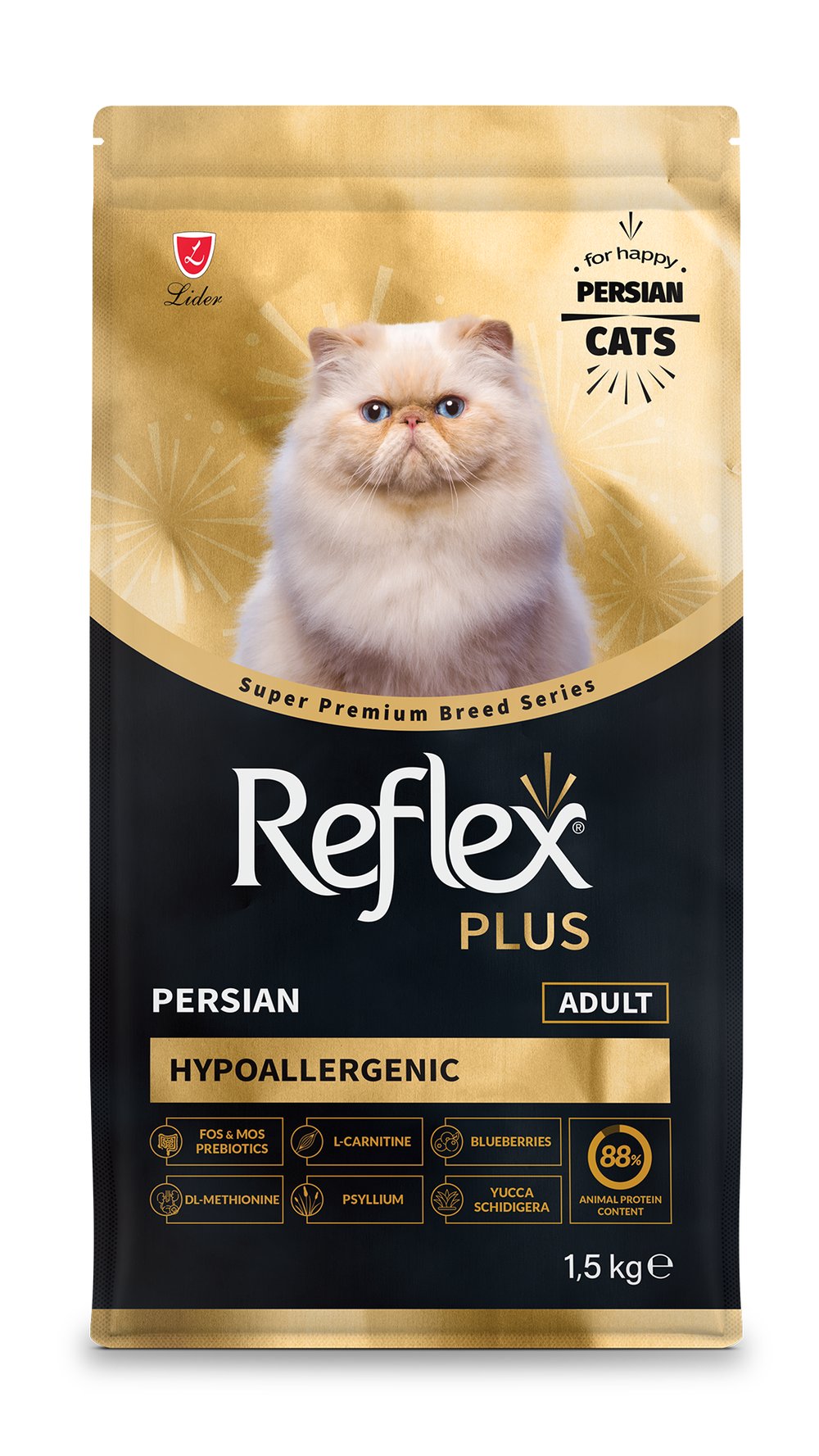 Reflex Plus HypoAllergenic Persian Yetişkin Kedi Maması 1,5kg