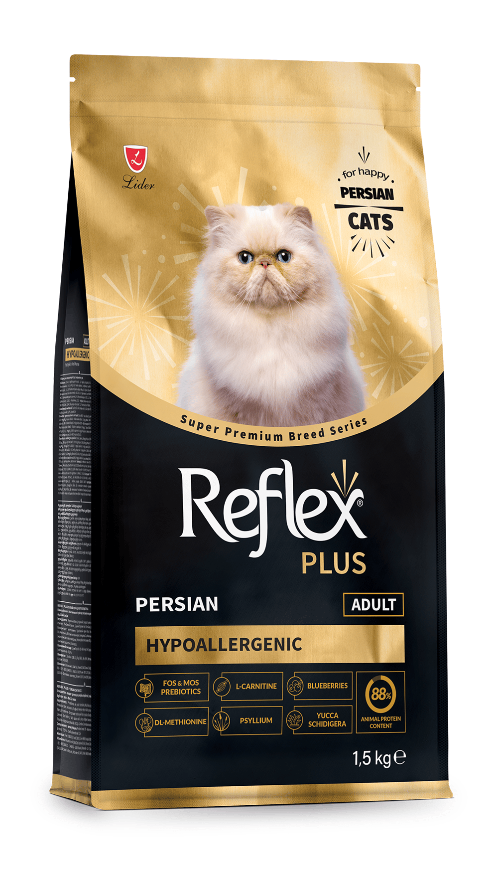 Reflex Plus HypoAllergenic Persian Yetişkin Kedi Maması 1,5kg