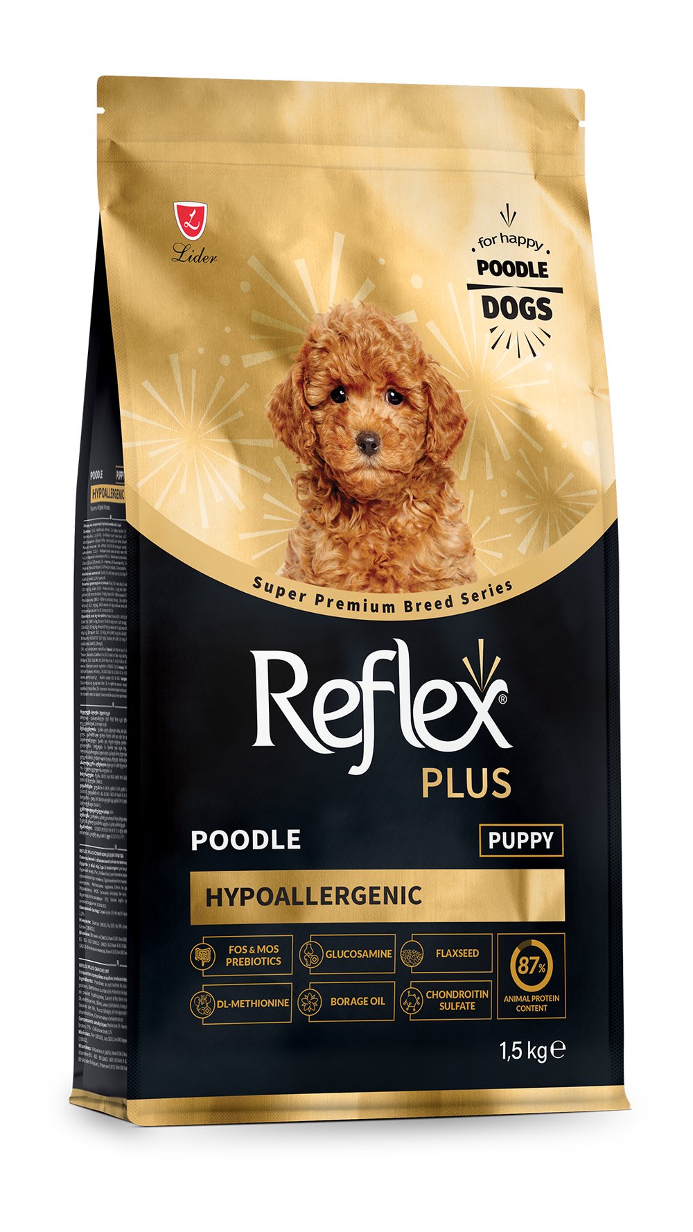 Reflex Plus HypoAllergenic Poodle Yavru Köpek Maması 1,5kg