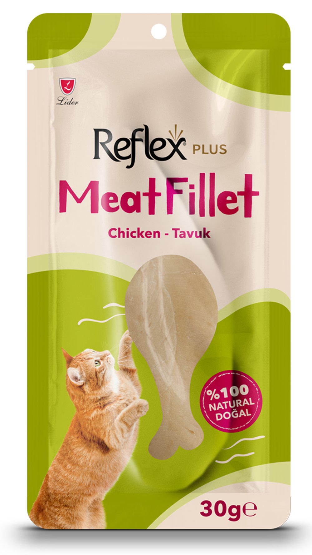 REFLEX PLUS MEAT FILLET TAVUK FİLETO 30GR