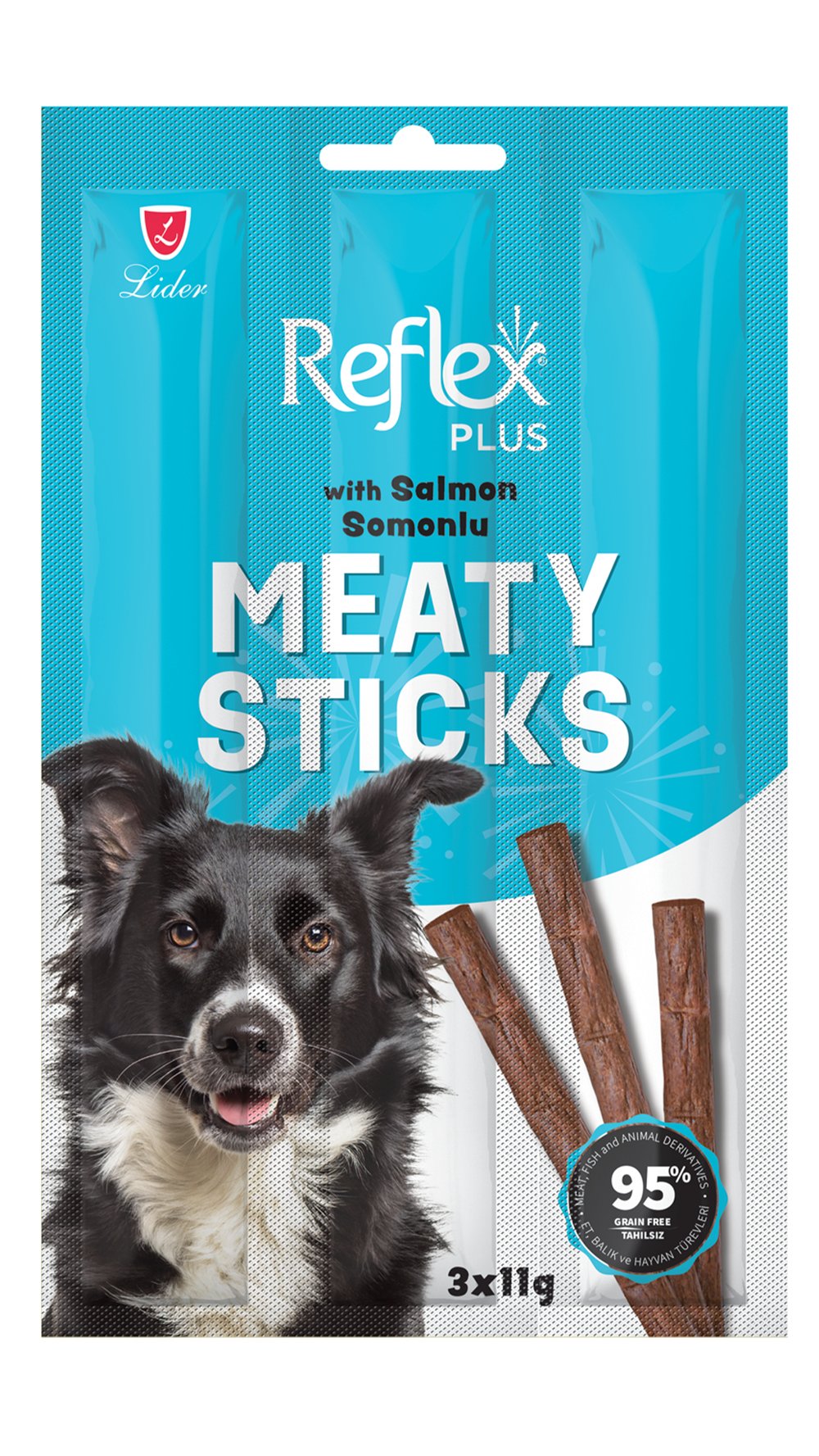 Reflex Somonlu Köpek Ödül Çubuğu 11 Gr 3 Adet