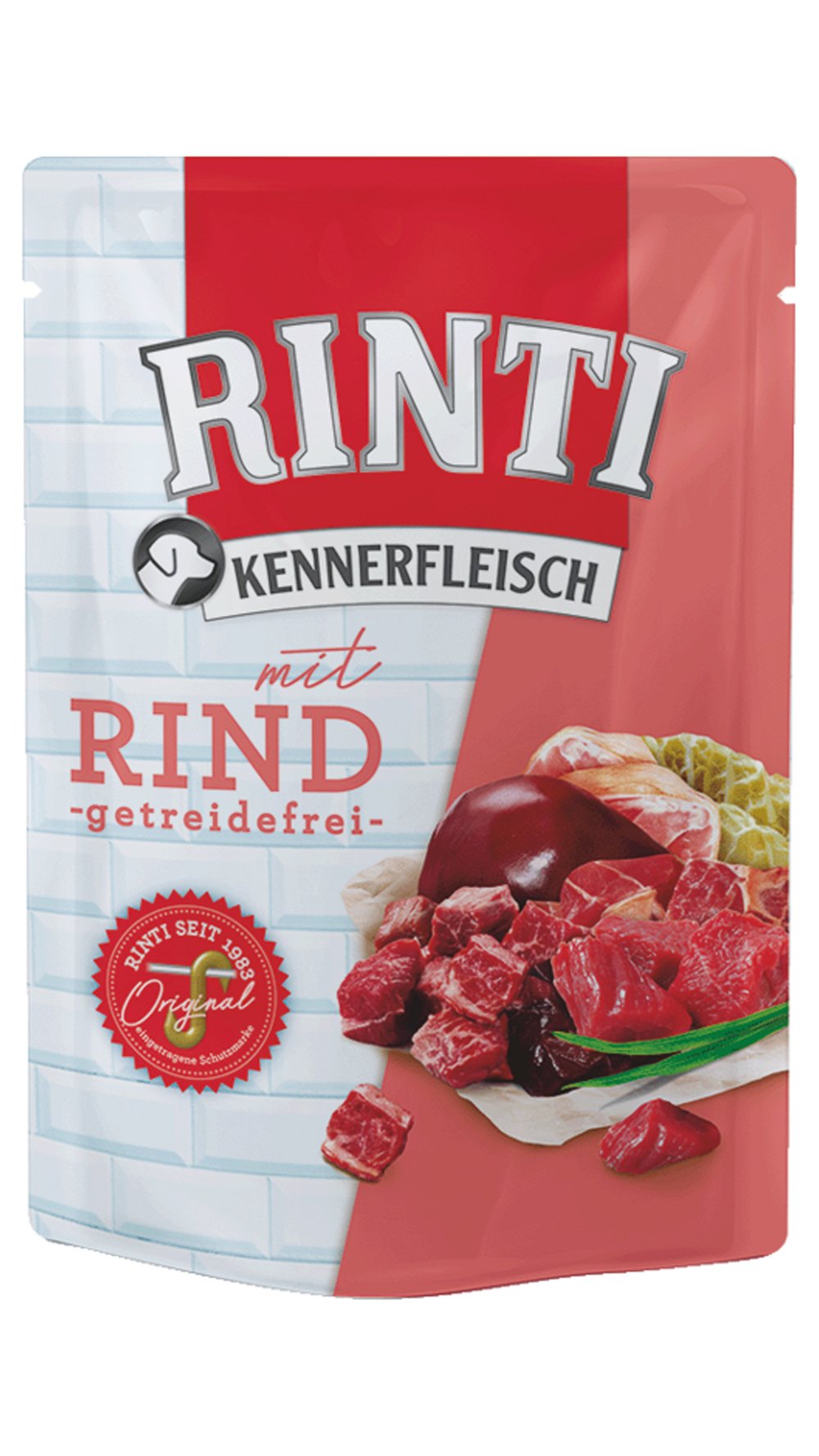 RINTI DANA ETLI POUCH KÖPEK MAMASI 400G