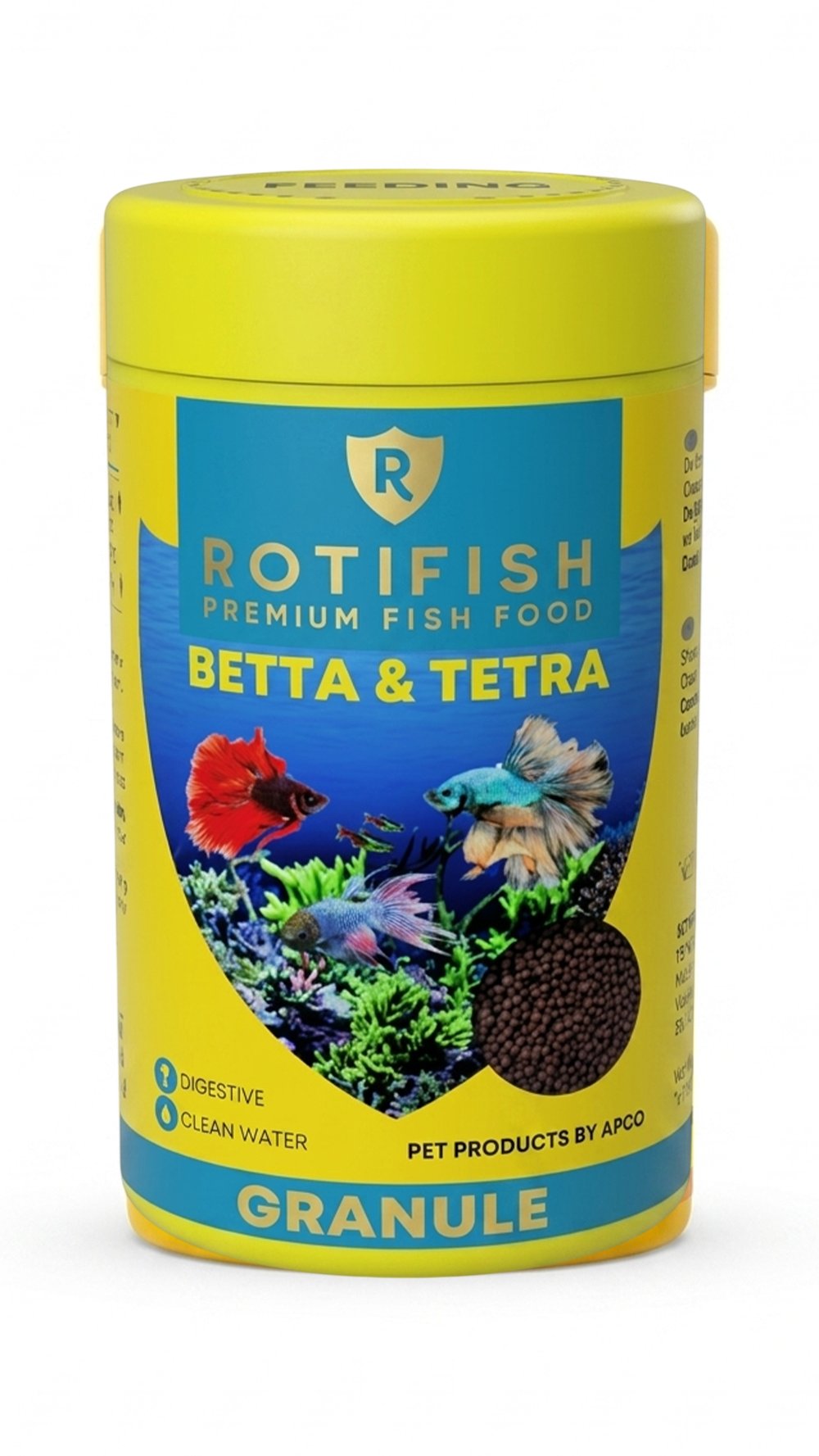 Rotifish Betta&Tetra Feed Balık Yemi 100Ml (36Gr)
