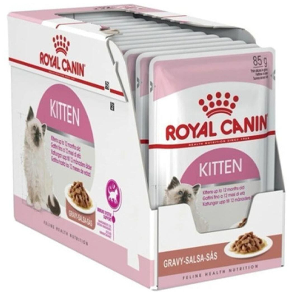 Royal Canin Gravy Kitten Instinctive Yaş Yavru Kedi Maması (12x85 Gr)
